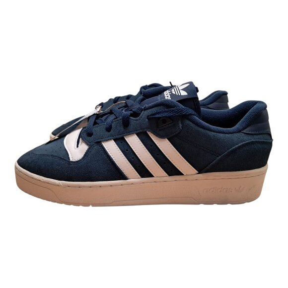 NWT Adidas Originals Rivalry Low Men’s Sneakers - Navy/White -Size: 11 ( 28 cm ) - Picture 5 of 16